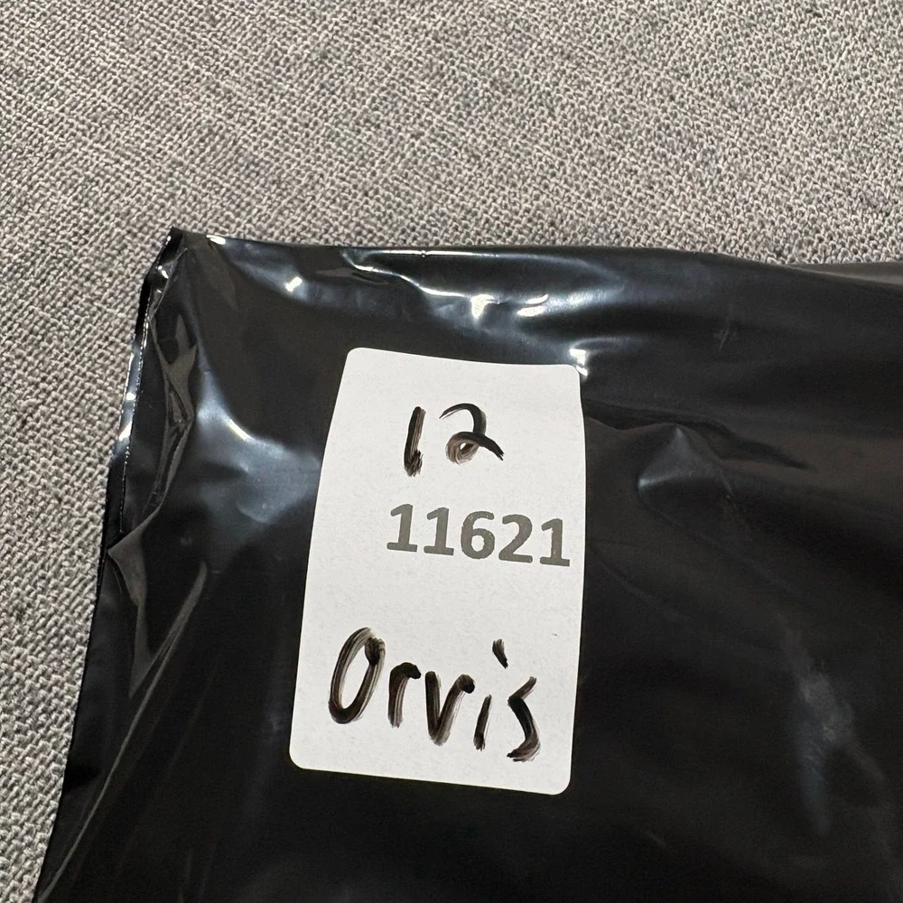 Orvis‎ Linen Trousers Mens 38x28 Grey Flat Front Straight Leg Pants Lightweight